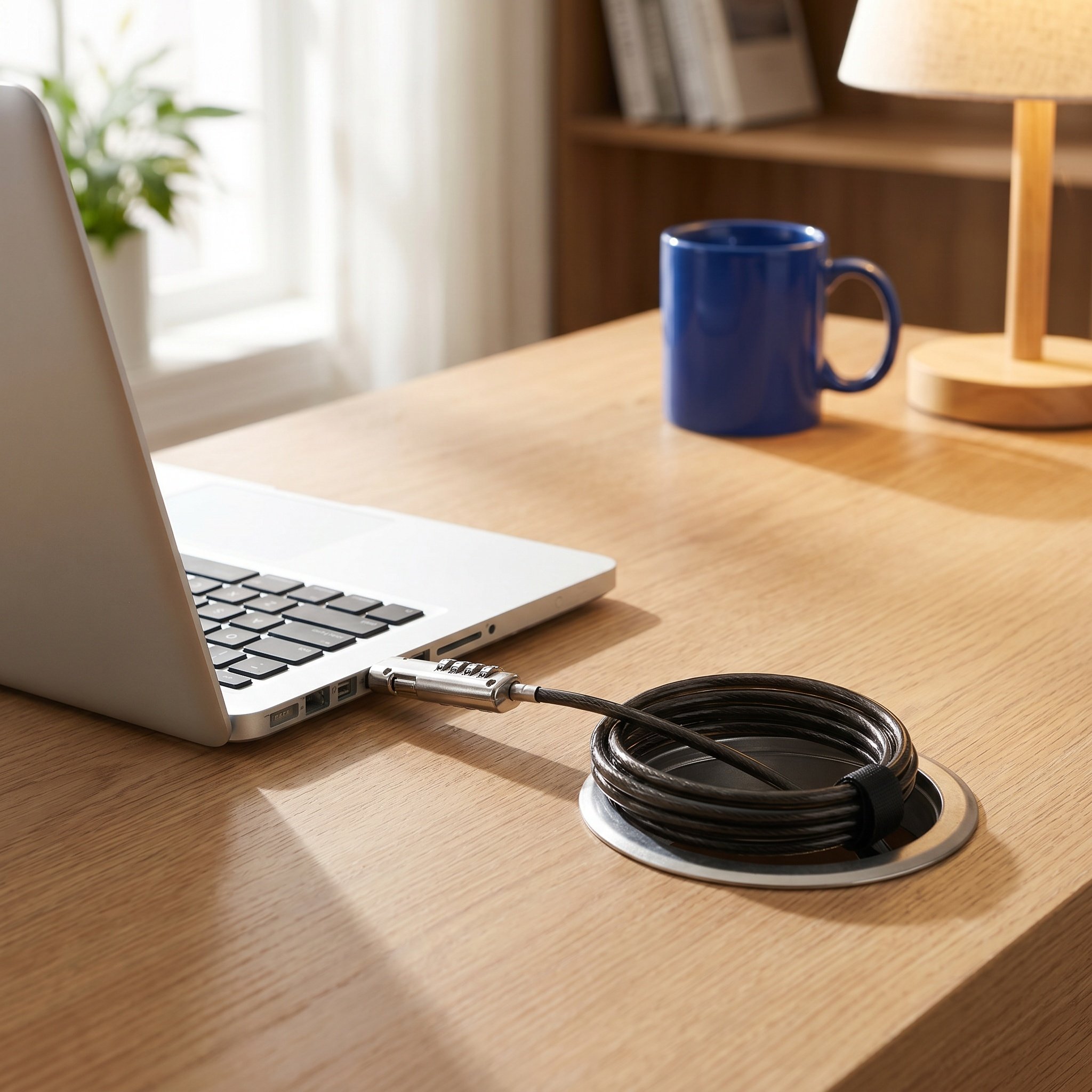 Laptop Lock Cable - Laptop Numeric Password Lock Portable Alloy