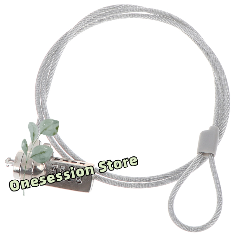 4 Digit security password comp - đánh giá và giá Laptop Lock Cable