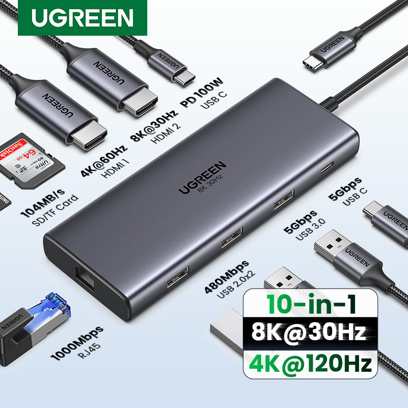 UGREEN HUB USB C HUB HDMI 4K U - đánh giá và giá Mac Laptop Accessories