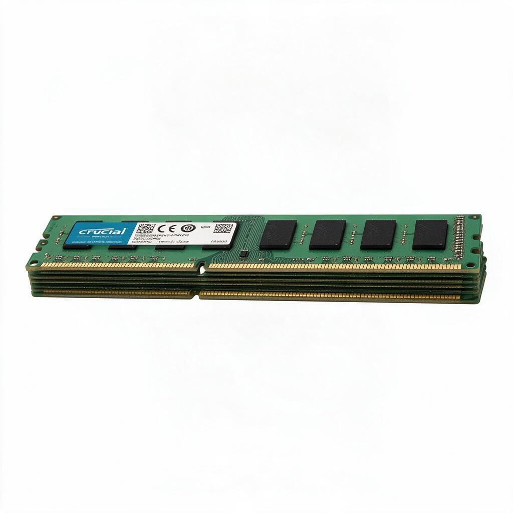 Crucial DDR3 Desktop RAM 4GB 8 - đánh giá và giá Memory Ram Upgrade