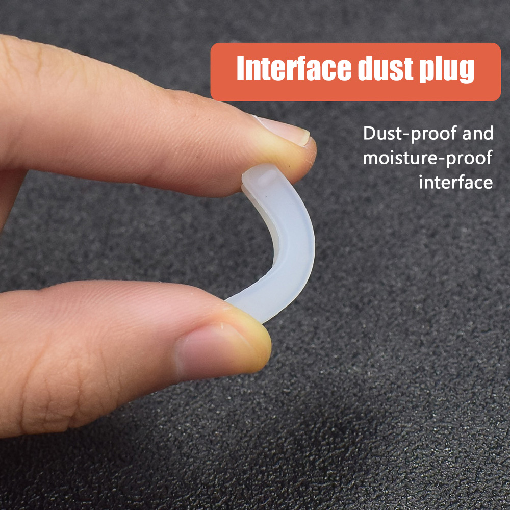 9Pcs Transparent Silicone Dust - đánh giá và giá Laptop Accessories Protector