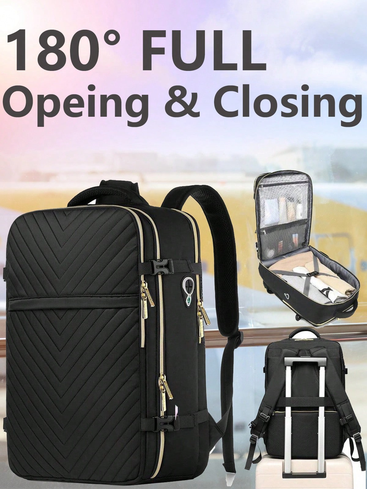 Large Carry On Travel Backpack - đánh giá và giá Laptop Backpack Anti Theft