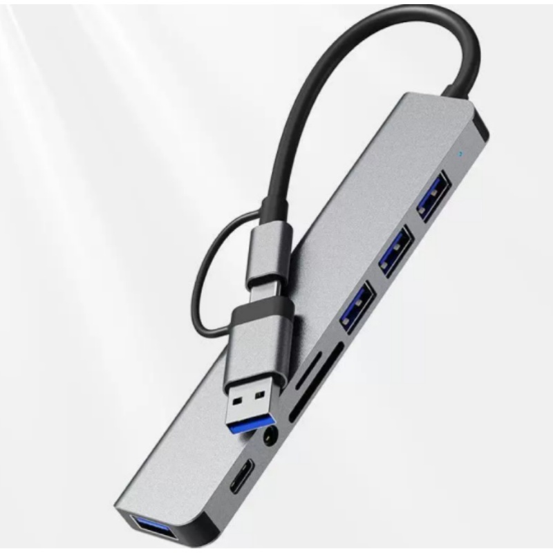 Dual-Head Type-C 8-in-1 Multi- - đánh giá và giá Laptop Accessories Hub