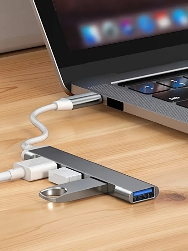 4-Port Multi-Splitter Type C H - đánh giá và giá Mac Laptop Accessories
