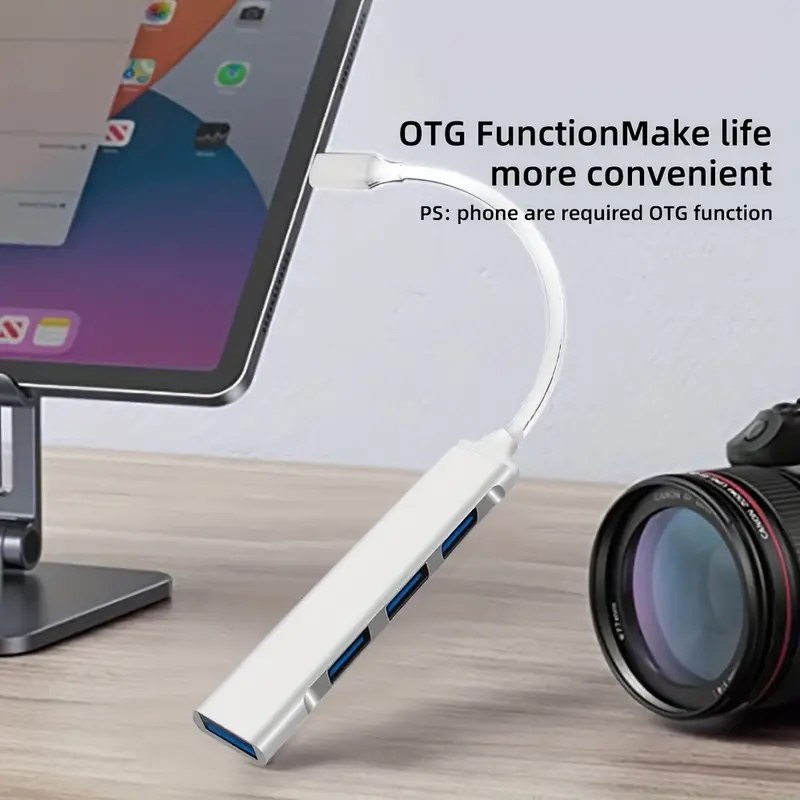 4-Port Multi-Splitter Type C H - đánh giá và giá Mac Laptop Accessories