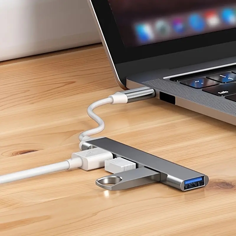 4-Port Multi-Splitter Type C H - đánh giá và giá Mac Laptop Accessories