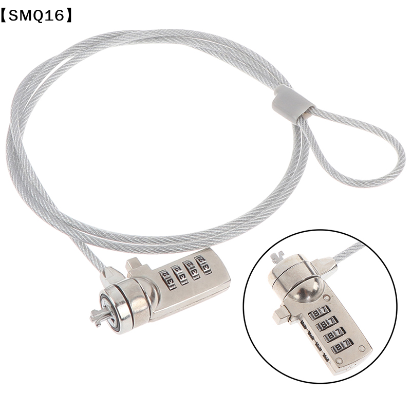 4 Digit security password comp - đánh giá và giá Laptop Lock Cable