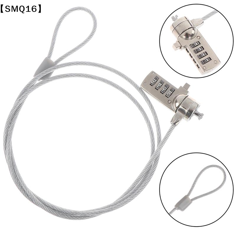 4 Digit security password comp - đánh giá và giá Laptop Lock Cable