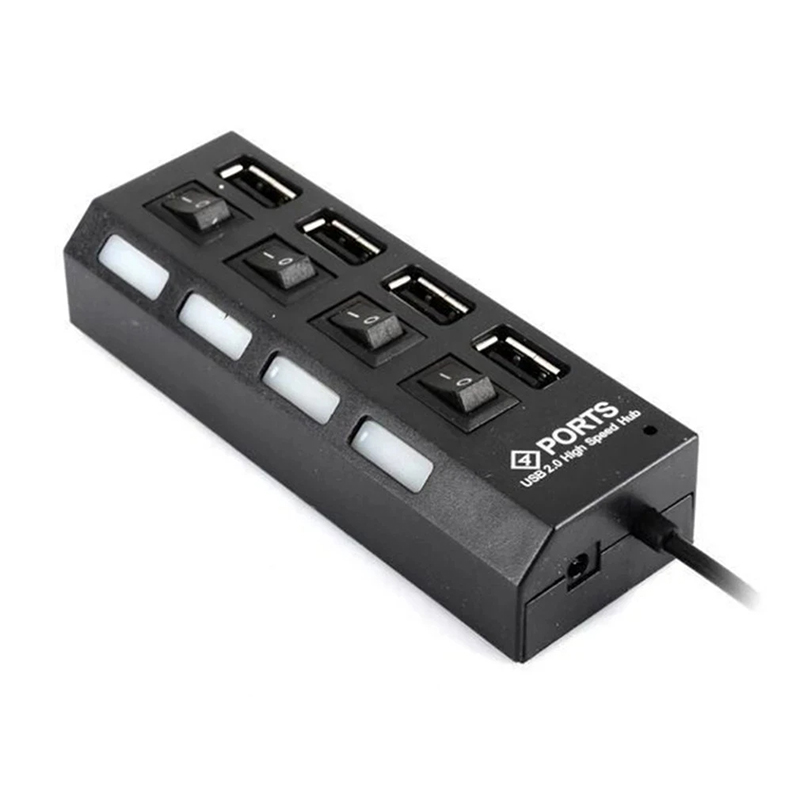 4-Ports USB 2.0 Hub Extension  - đánh giá và giá Laptop Accessories Hub