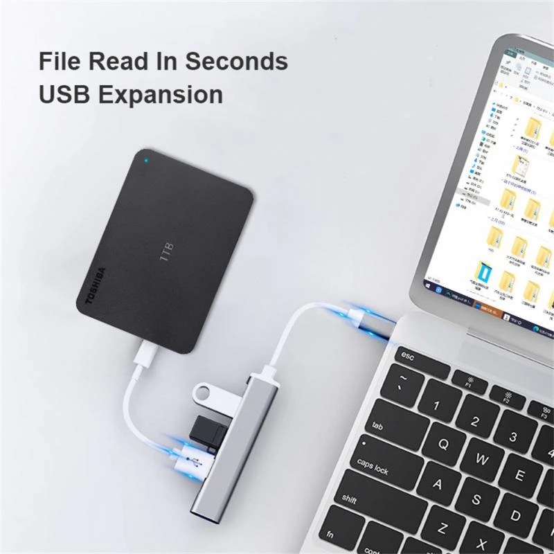 4-In-1 Type-C Extender Hub 4 P - đánh giá và giá Laptop Accessories Hub