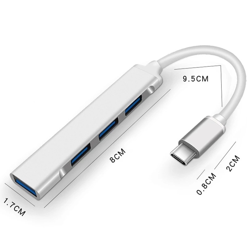 4-In-1 Type-C Extender Hub 4 P - đánh giá và giá Laptop Accessories Hub