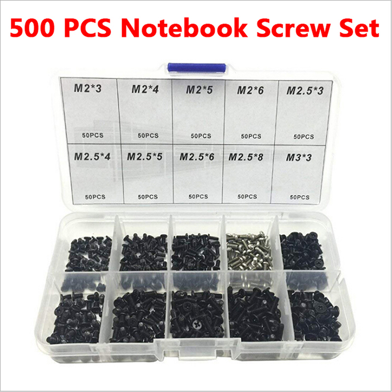 500pcs laptop computer screws  - đánh giá và giá Laptop Repair Accessories
