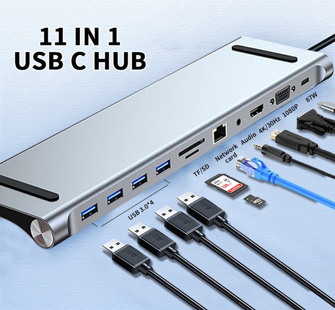 USB C HUB Laptop Docking Stati - đánh giá và giá Mac Laptop Accessories