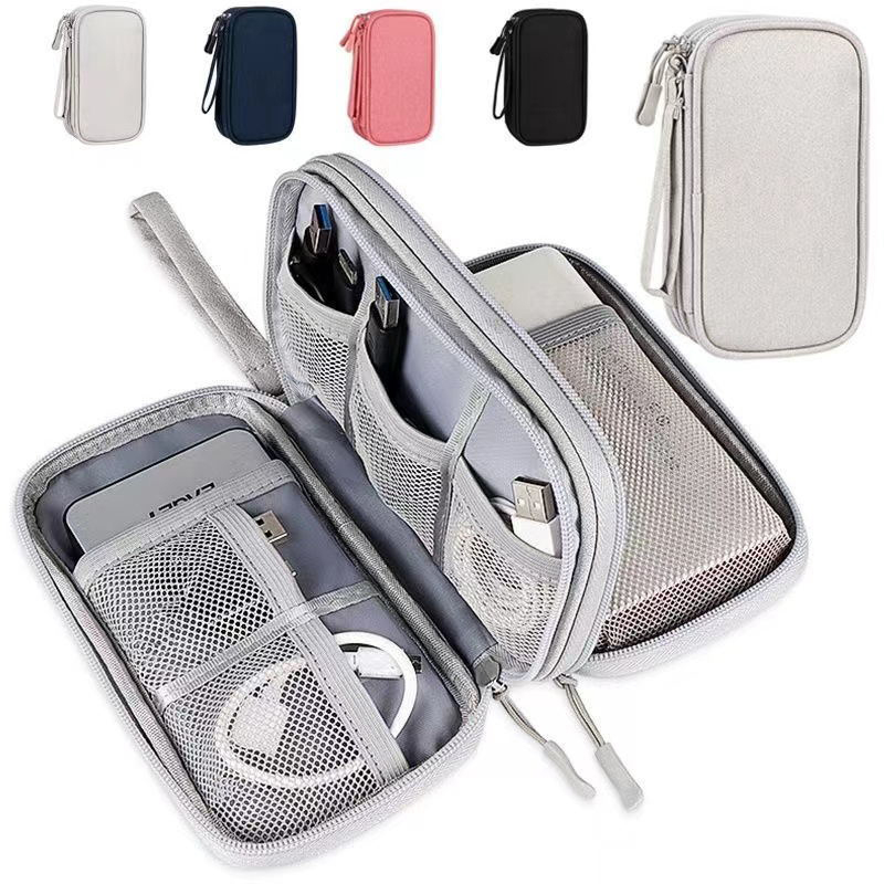 Portable Travel Portable Digit - đánh giá và giá Cable Management Bag