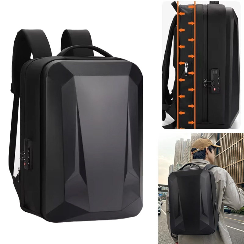 15.6-16 inch Hardshell Laptop  - đánh giá và giá Laptop Backpack Anti Theft