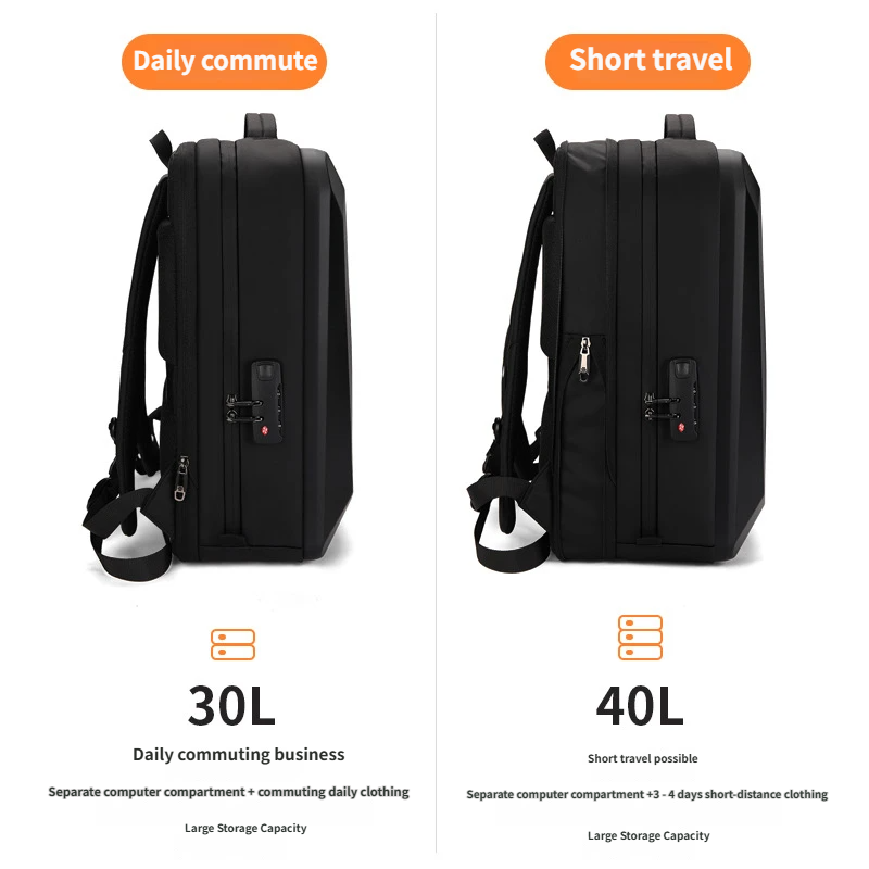 15.6-16 inch Hardshell Laptop  - đánh giá và giá Laptop Backpack Anti Theft