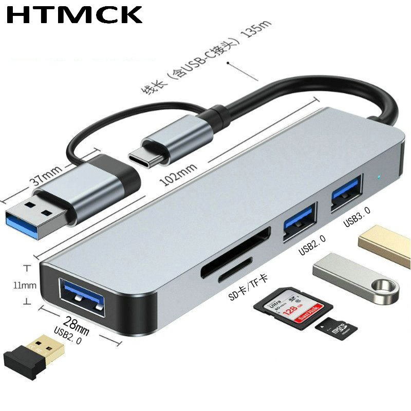 8 in 2 USB C Hub Multi Port Do - đánh giá và giá Laptop Accessories Hub