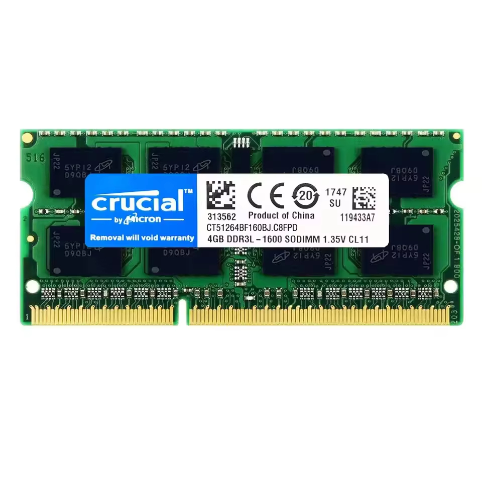 Crucial Laptop Memory DDR3 DDR - đánh giá và giá Memory Ram Upgrade