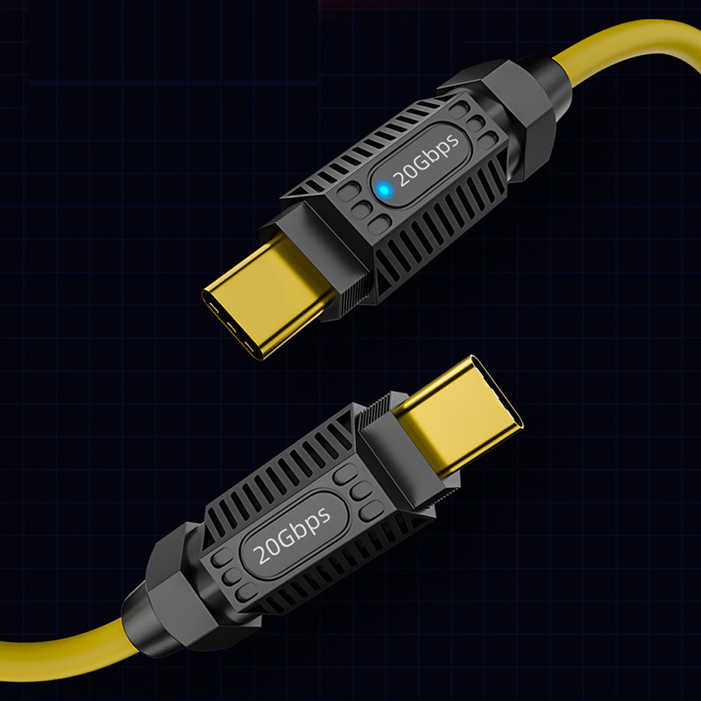 USB Type C Data Cable 8K 20Gbp - đánh giá và giá Laptop Lock Cable