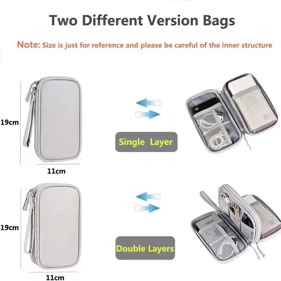 Travel Cable Bag Portable Digi - đánh giá và giá Cable Management Bag
