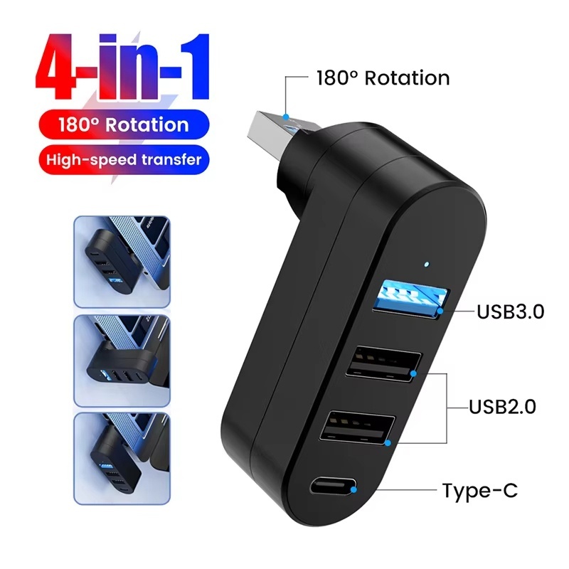 USB Hub 3.0 Mini Splitter Box  - đánh giá và giá Laptop Accessories Hub