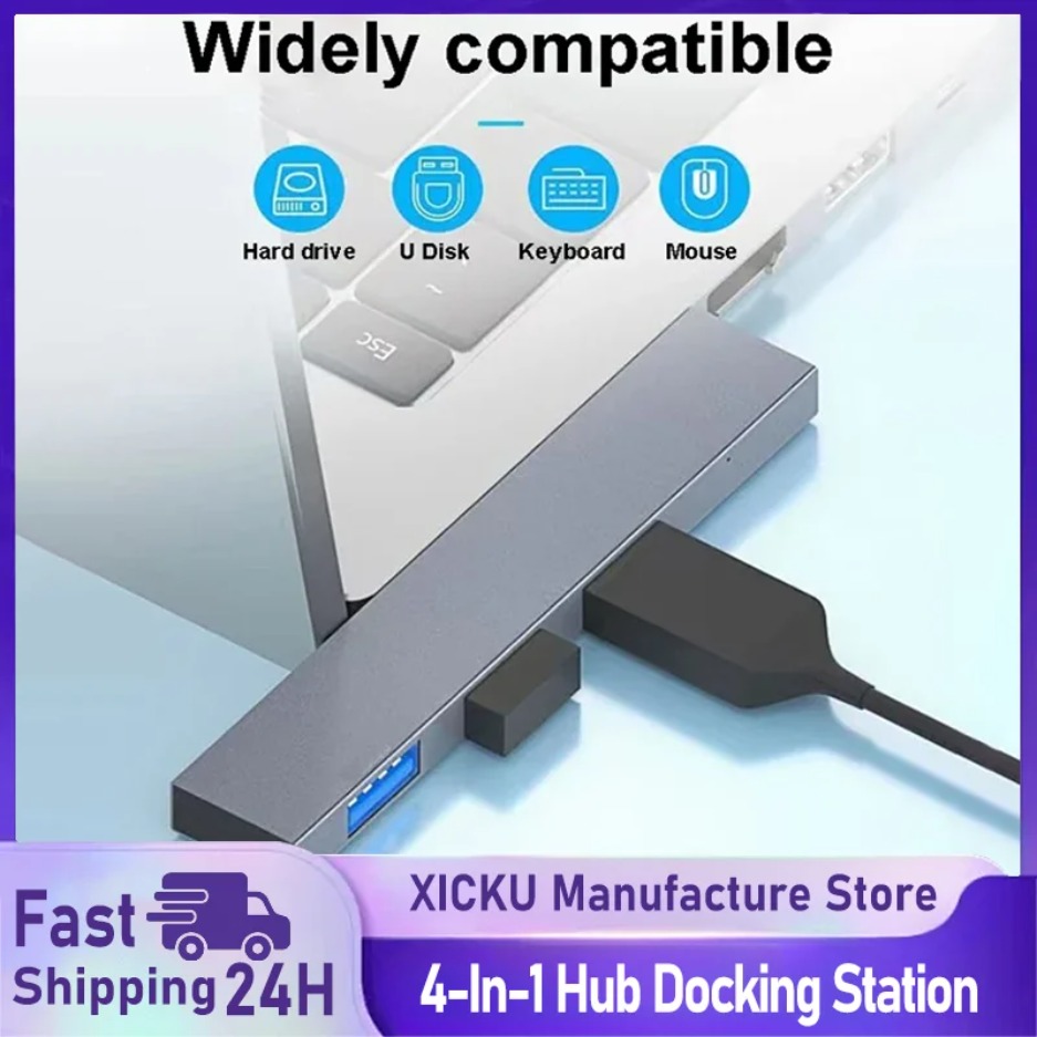 USB C HUB 3.0 Type C 3.1 4 Por - đánh giá và giá Mac Laptop Accessories