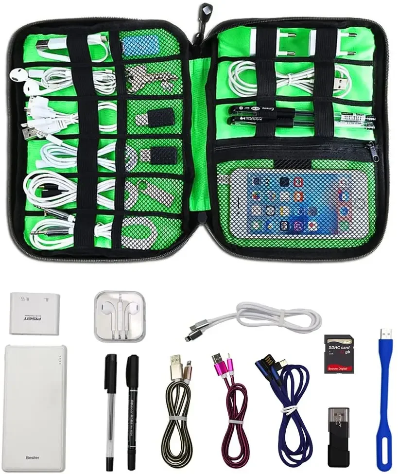 Cable Organizer Storage Bags S - đánh giá và giá Cable Management Bag
